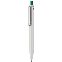 Kugelschreiber EXOS RECYCLED P (grau recycled / limonen-grün) (Art.-Nr. CA244560)