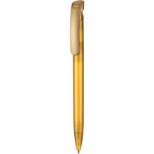 Kugelschreiber CLEAR FROZEN G (mango-gelb) (Art.-Nr. CA247458)