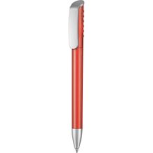 Kugelschreiber TOP SPIN FROZEN SI (feuer-rot) (Art.-Nr. CA265021)