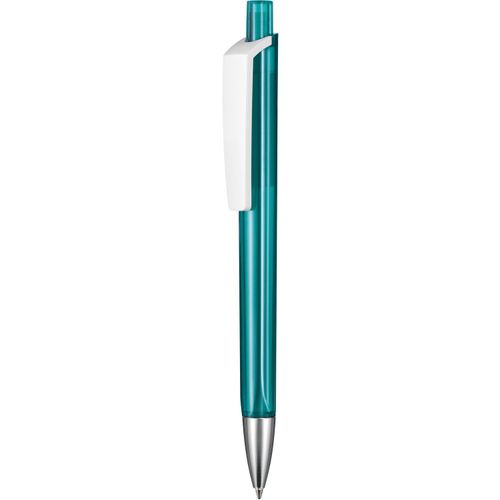 Kugelschreiber TRI-STAR TRANSPARENT S (Art.-Nr. CA269639) - Hochwertiger Druckkugelschreiber in...
