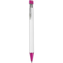 Kugelschreiber EMPIRE (weiß / fuchsia-pink) (Art.-Nr. CA270753)