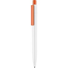Kugelschreiber PEAK (weiß / koralle) (Art.-Nr. CA273736)