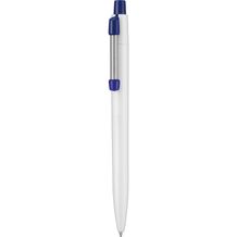 Kugelschreiber STRONG (weiß / stein-grau) (Art.-Nr. CA283668)