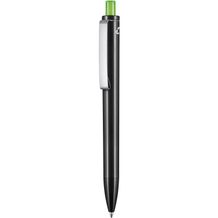 Kugelschreiber EXOS RECYCLED P (schwarz recycled / gras grün) (Art.-Nr. CA298729)
