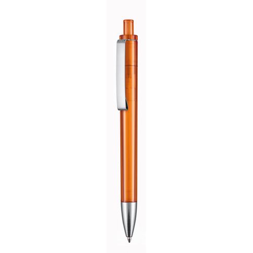 Kugelschreiber EXOS TRANSPARENT (Art.-Nr. CA300023) - Hochwertiger Druckkugelschreiber hergest...