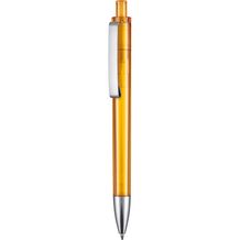 Kugelschreiber EXOS TRANSPARENT (mango-gelb) (Art.-Nr. CA319930)