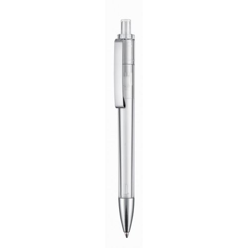 Kugelschreiber EXOS TRANSPARENT (Art.-Nr. CA321564) - Hochwertiger Druckkugelschreiber hergest...