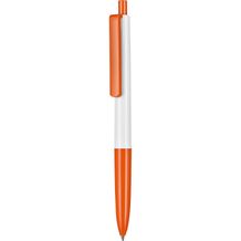 Kugelschreiber NEW BASIC (weiß / orange) (Art.-Nr. CA334488)