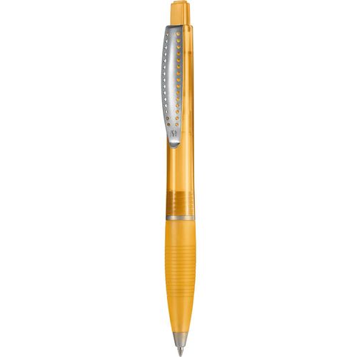 Kugelschreiber CLUB TRANSPARENT SI (Art.-Nr. CA347953) - Dieser elegante Kugelschreiber ist...