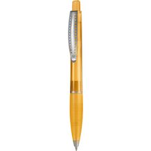 Kugelschreiber CLUB TRANSPARENT SI (mango-gelb) (Art.-Nr. CA347953)