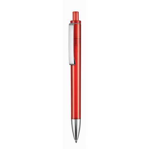 Kugelschreiber EXOS TRANSPARENT (Art.-Nr. CA356199) - Hochwertiger Druckkugelschreiber hergest...