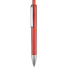Kugelschreiber EXOS TRANSPARENT (feuer-rot) (Art.-Nr. CA356199)