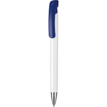 Kugelschreiber BONITA (weiß / nacht-blau) (Art.-Nr. CA359564)
