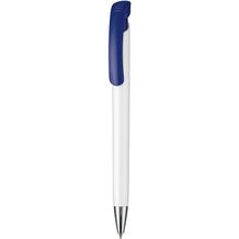 Kugelschreiber BONITA (weiß / nacht-blau) (Art.-Nr. CA359564)