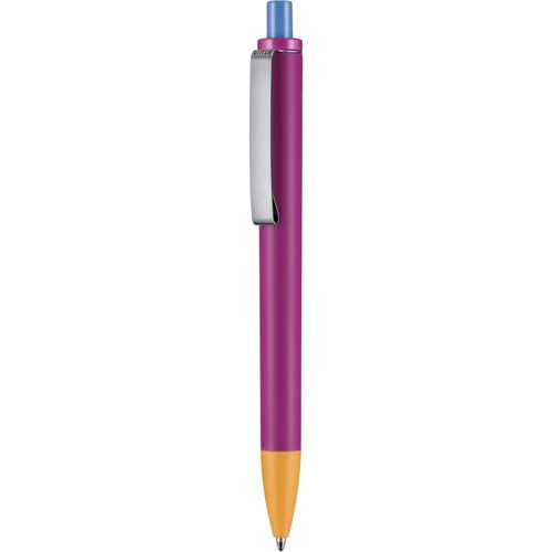 Kugelschreiber EXOS SOFT P (Art.-Nr. CA360858) - Hochwertiger Druckkugelschreiber hergest...