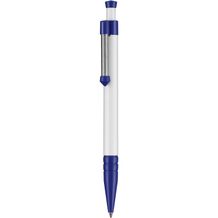 Kugelschreiber SPRING (weiß / nacht-blau) (Art.-Nr. CA365203)