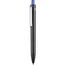 Kugelschreiber EXOS RECYCLED P (schwarz recycled / royal-blau) (Art.-Nr. CA366138)
