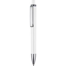 Kugelschreiber EXOS (weiß / dunkel grau) (Art.-Nr. CA366671)