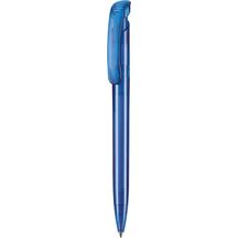 Kugelschreiber CLEAR TRANSPARENT (ozean-blau) (Art.-Nr. CA368479)