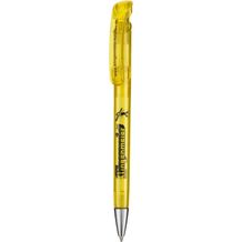 Kugelschreiber BONITA TRANSPARENT (ananas-gelb) (Art.-Nr. CA376310)