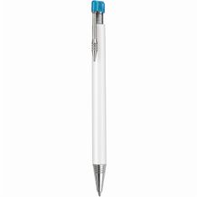 Kugelschreiber EMPIRE M (weiß / himmel-blau) (Art.-Nr. CA376539)