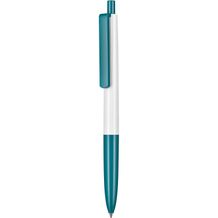 Kugelschreiber NEW BASIC (weiß / azur-blau) (Art.-Nr. CA377850)