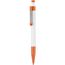 Kugelschreiber SPRING (weiß / orange) (Art.-Nr. CA390717)