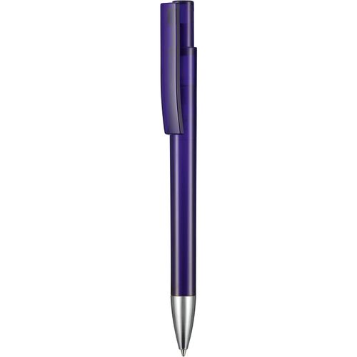 Kugelschreiber STRATOS TRANSPARENT (Art.-Nr. CA398328) - Hochwertiger Druckkugelschreiber in...