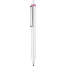 Kugelschreiber EXOS P (weiß / fuchsia-pink) (Art.-Nr. CA400334)