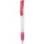 Kugelschreiber SOFT CLEAR FROZEN (frost-weiß / magenta-pink) (Art.-Nr. CA433122)