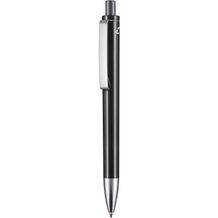 Kugelschreiber EXOS RECYCLED (schwarz recycled / dunkel grau) (Art.-Nr. CA435241)