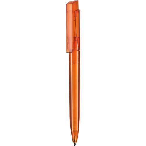 Kugelschreiber FRESH TRANSPARENT (Art.-Nr. CA442416) - Druckkugelschreiber in Transparent-Optik...