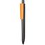 Kugelschreiber RIDGE RECYCLED (schwarz recycled/orange recycled) (Art.-Nr. CA443053)