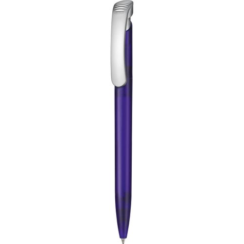 Kugelschreiber CLEAR FROZEN SI (Art.-Nr. CA453627) - Absoluter Top-Seller hergestellt in...