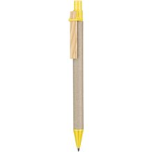 Kugelschreiber CARTON I (zitronen-gelb) (Art.-Nr. CA462449)