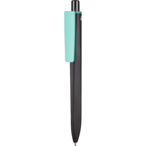 Kugelschreiber RIDGE RECYCLED SOFT (Art.-Nr. CA464976) - Druckkugelschreiber mit samtig softer...