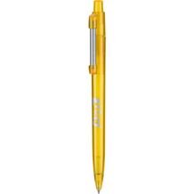 Kugelschreiber STRONG TRANSPARENT (mango-gelb) (Art.-Nr. CA472210)