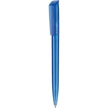 Kugelschreiber FLIP TRANSPARENT (royal-blau) (Art.-Nr. CA477121)