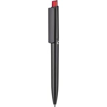 Kugelschreiber CREST RECYCLED (schwarz recycled / kirsch-rot) (Art.-Nr. CA483225)