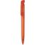 Kugelschreiber CLEAR FROZEN (flamingo-orange) (Art.-Nr. CA484259)