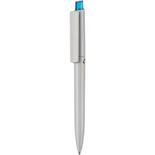 Kugelschreiber CREST RECYCLED (grau recycled / caribic-blau) (Art.-Nr. CA491000)