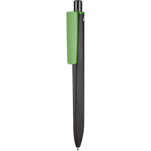 Kugelschreiber RIDGE RECYCLED SOFT (Art.-Nr. CA500187) - Druckkugelschreiber mit samtig softer...