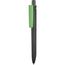 Kugelschreiber RIDGE RECYCLED SOFT (schwarz recycled/grün recycled) (Art.-Nr. CA500187)