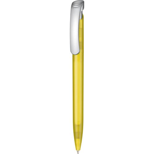 Kugelschreiber CLEAR FROZEN SI (Art.-Nr. CA519757) - Absoluter Top-Seller hergestellt in...