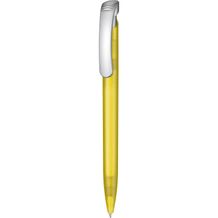 Kugelschreiber CLEAR FROZEN SI (ananas-gelb) (Art.-Nr. CA519757)