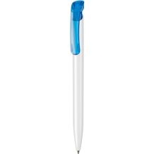 Kugelschreiber CLEAR ST (caribic-blau) (Art.-Nr. CA520168)