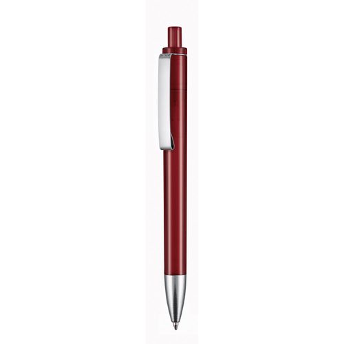 Kugelschreiber EXOS TRANSPARENT (Art.-Nr. CA520666) - Hochwertiger Druckkugelschreiber hergest...