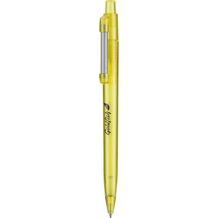 Kugelschreiber STRONG TRANSPARENT (ananas-gelb) (Art.-Nr. CA528046)