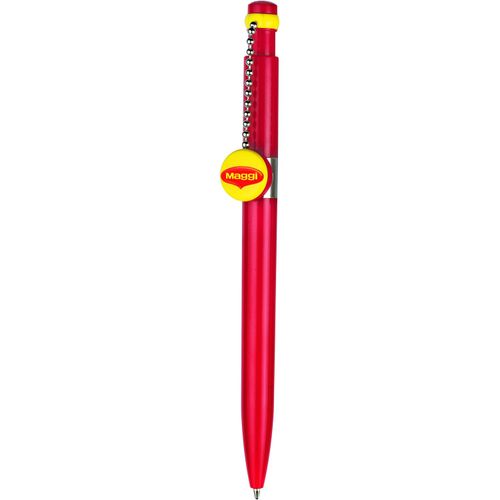 Kugelschreiber PIN PEN (Art.-Nr. CA568229) - Einzigartiger Druckkugelschreiber mit...
