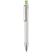 Kugelschreiber EXOS RECYCLED (grau recycled / gras grün) (Art.-Nr. CA568410)